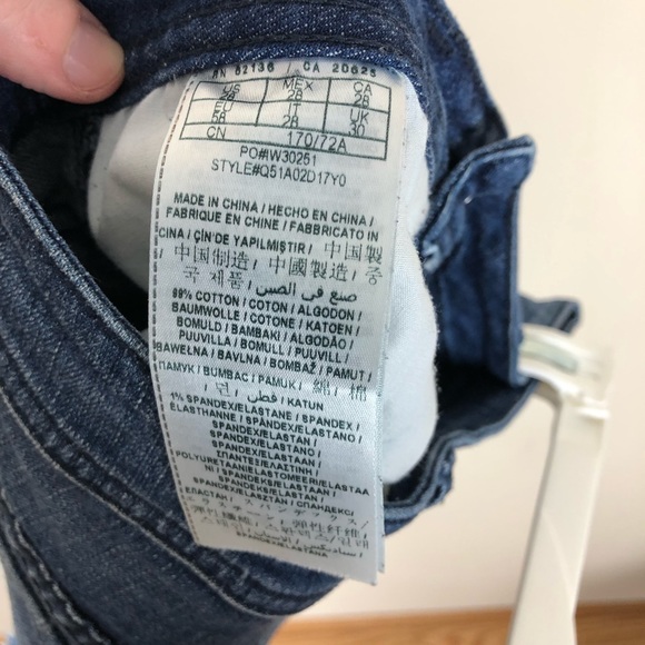 Guess High Waist Button Fly Cutoff Shorts - Picture 6 of 6